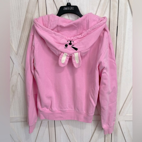 Bt21 Pink Zip up Hoodie Cooky Size M - Picture 5 of 14